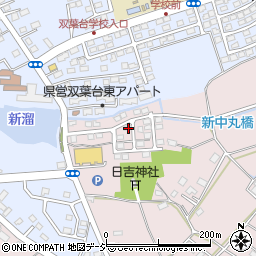 茨城県水戸市中丸町455周辺の地図