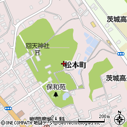 茨城県水戸市松本町13周辺の地図