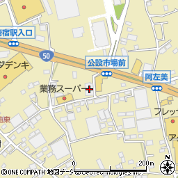 金太郎桐生５０号店周辺の地図