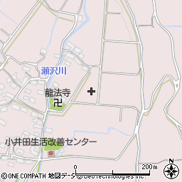 長野県上田市芳田小井田周辺の地図