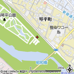 群馬県桐生市琴平町10周辺の地図