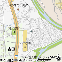 長野県上田市築地155周辺の地図