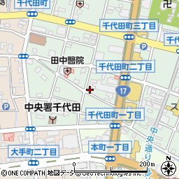 結城屋 千代田町支店周辺の地図