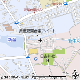 茨城県水戸市中丸町455-7周辺の地図