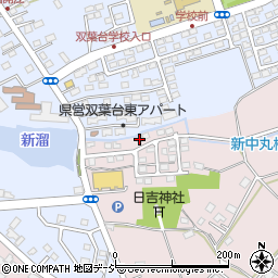 茨城県水戸市中丸町455-8周辺の地図