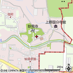 群馬県高崎市引間町201周辺の地図