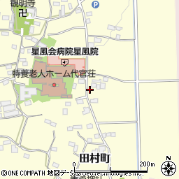 栃木県栃木市田村町814周辺の地図