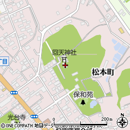 茨城県水戸市松本町13-33周辺の地図