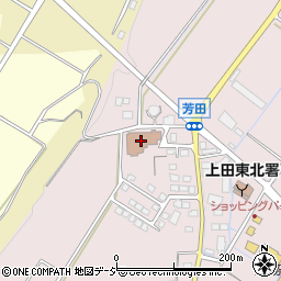 上田市役所　農村環境改善センター周辺の地図