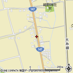 長野県北安曇郡松川村5247周辺の地図
