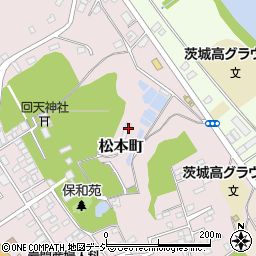 茨城県水戸市松本町13-62周辺の地図