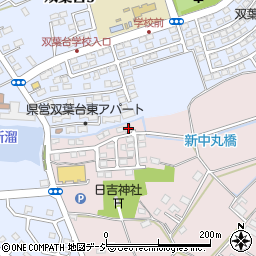 茨城県水戸市中丸町455-12周辺の地図