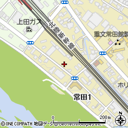 Ｊネットレンタカー上田店周辺の地図