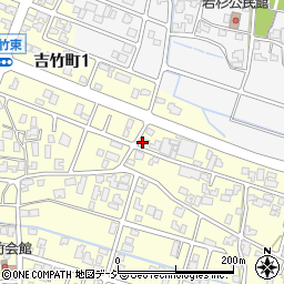 石川県小松市吉竹町ヨ周辺の地図