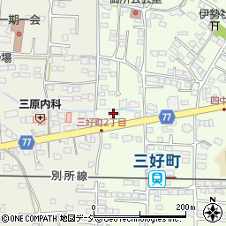 サークルＫ上田三好町店周辺の地図