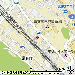 ファミリーマート上田常田一丁目店周辺の地図