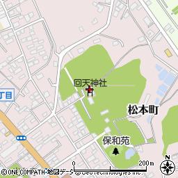 茨城県水戸市松本町13-34周辺の地図