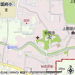 群馬県高崎市引間町214-5周辺の地図