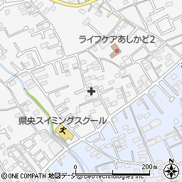 群馬県高崎市足門町711-1周辺の地図