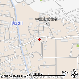 群馬県高崎市中里町190-7周辺の地図