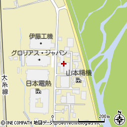 株式会社小口製作所　松川工場周辺の地図