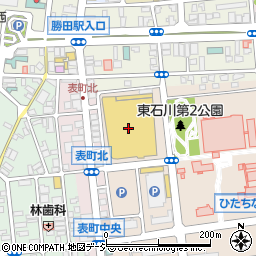 長崎屋勝田店プリンスメガネ周辺の地図