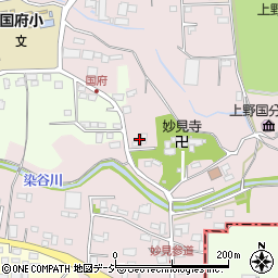 群馬県高崎市引間町214周辺の地図