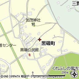 茨城県水戸市黒磯町172周辺の地図