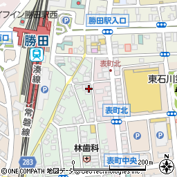 益子ビル周辺の地図