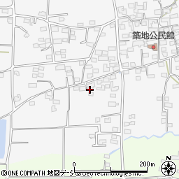 長野県上田市築地229周辺の地図