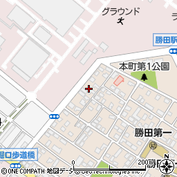 茨城県ひたちなか市勝田本町3周辺の地図