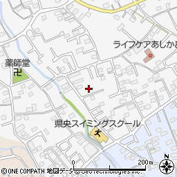 群馬県高崎市足門町705-3周辺の地図