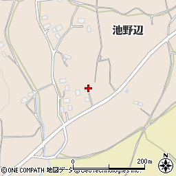 茨城県笠間市池野辺2067周辺の地図