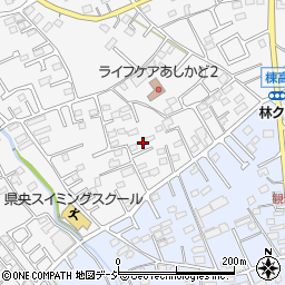 群馬県高崎市足門町737-3周辺の地図