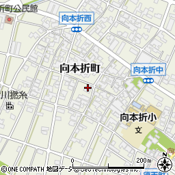 石川県小松市向本折町寅周辺の地図