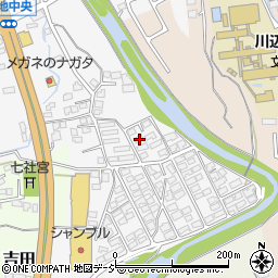 長野県上田市築地51-53周辺の地図