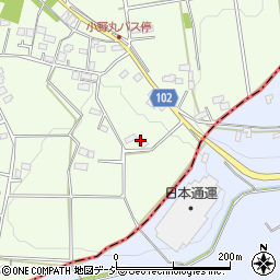 群馬県前橋市粕川町深津410周辺の地図