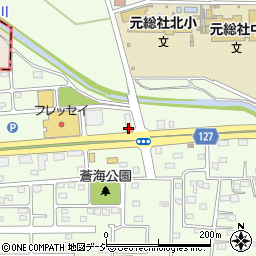 てんや前橋元総社店周辺の地図
