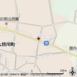 栃木県栃木市大皆川町365周辺の地図