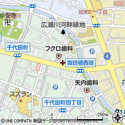 大川屋 本店周辺の地図
