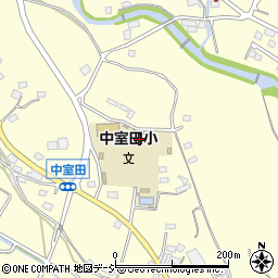 市立中室田小学校周辺の地図