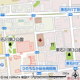 日本郵便ひたちなか郵便局周辺の地図