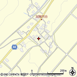石川県白山市河合町イ周辺の地図