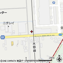 ヤマト運輸水戸青柳センター周辺の地図