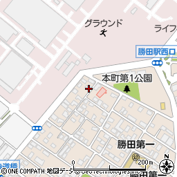 茨城県ひたちなか市勝田本町3-2周辺の地図