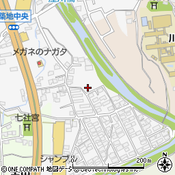 長野県上田市築地56周辺の地図