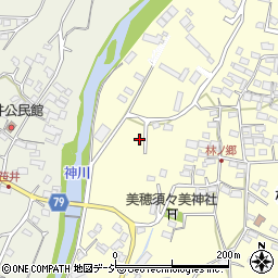 長野県上田市林之郷488周辺の地図