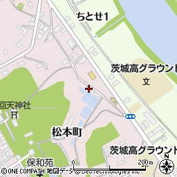 茨城県水戸市松本町13-66周辺の地図