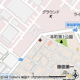 茨城県ひたちなか市勝田本町3-23周辺の地図