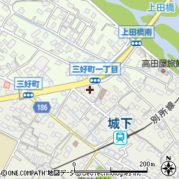 長野県上田市諏訪形三好町周辺の地図